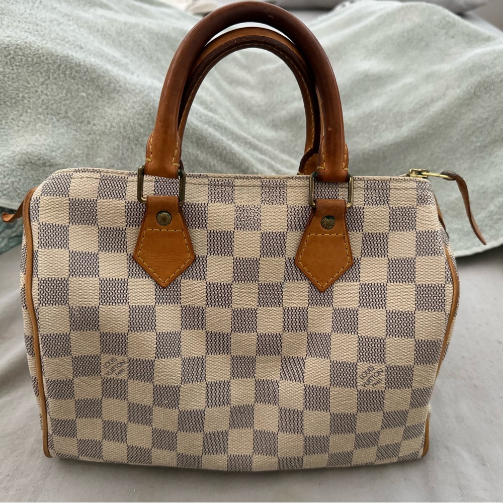 Louis Vuitton Speedy 25 Damier Azure Pre-loved Bag